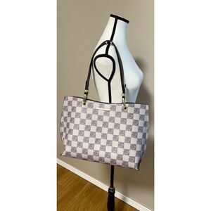 Steve Madden signature tote with matching clutch